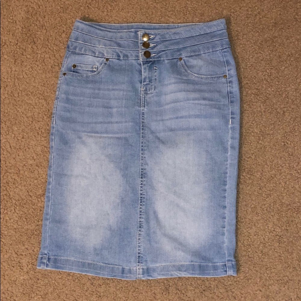 Jean skirt